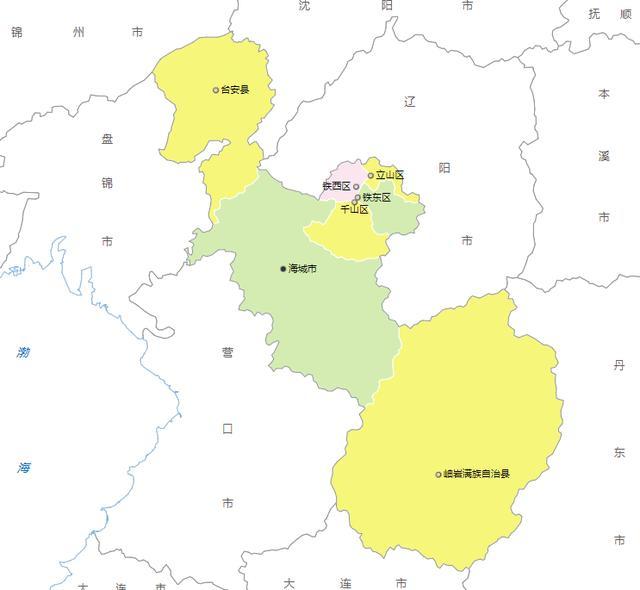 辽宁省鞍山市的别称钢都,玉都,属于辽中南地区,也是中国重要的钢铁