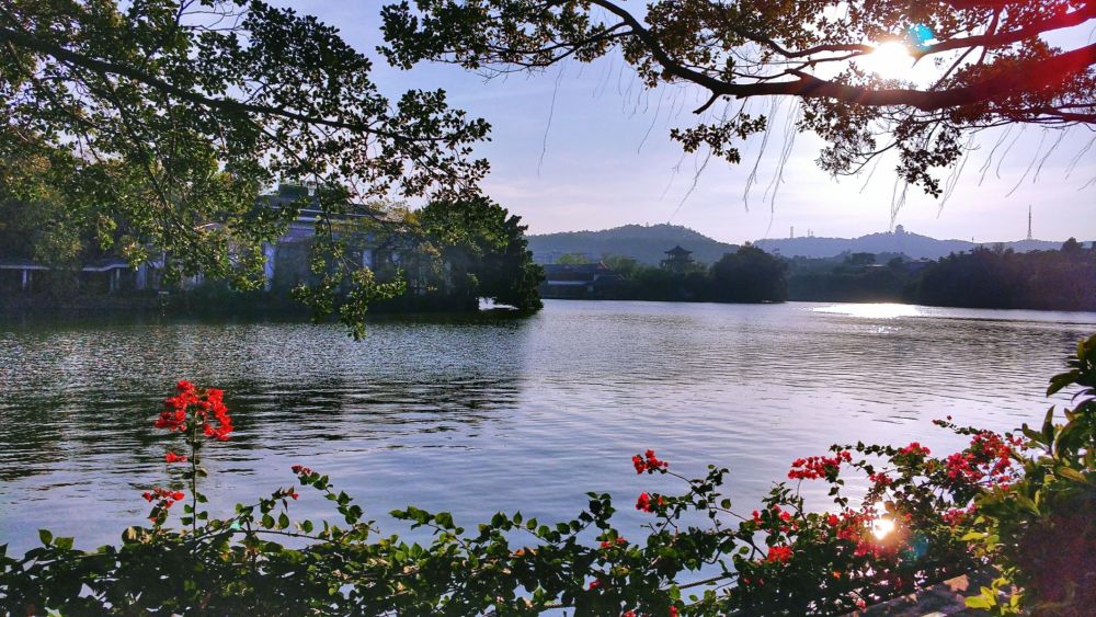 惠州西湖美景:湖光山色,美轮美奂