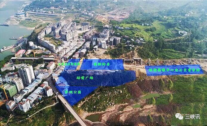 云阳高铁站站房明年建成,效果图曝光!