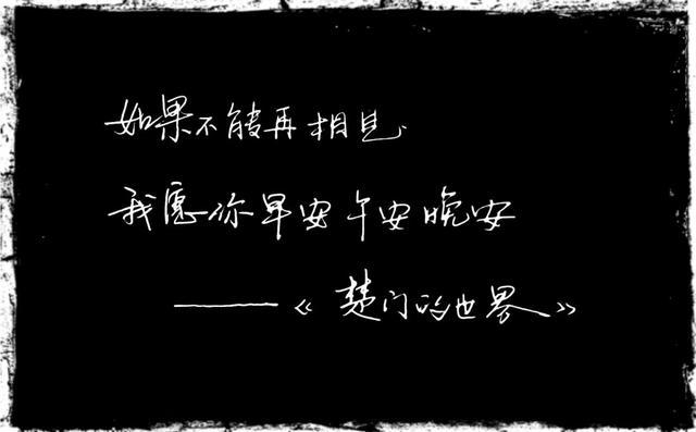 你若被大风吹到我怀里 我是不会还的