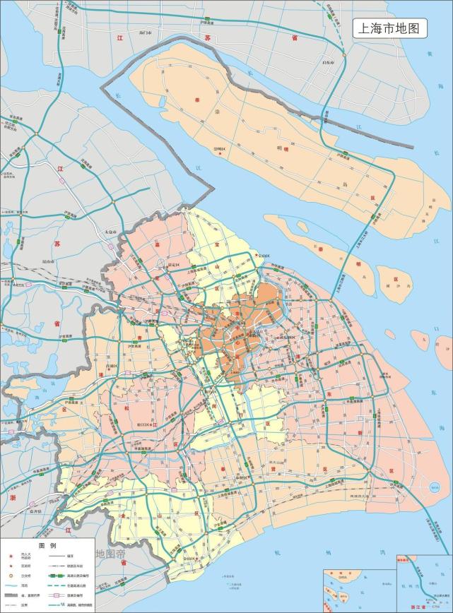 图-上海市地图