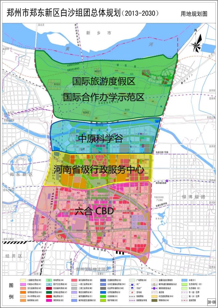 白沙园区的定位从规划初的"产业布局主要以科技教育,高新技术产业为