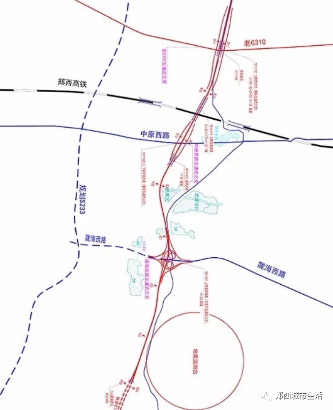 郑州西五环,g234国道310以南,年内有望竣工!