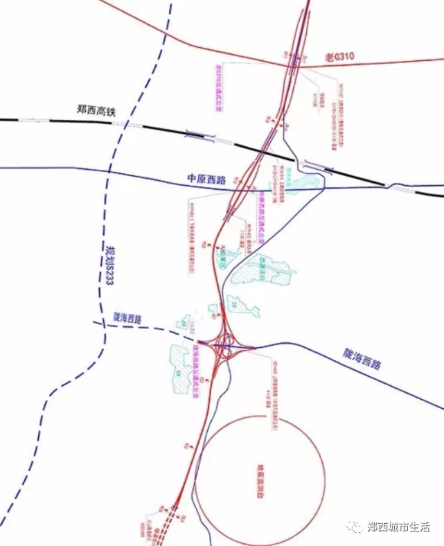 郑州西五环g234国道310以南年内有望竣工