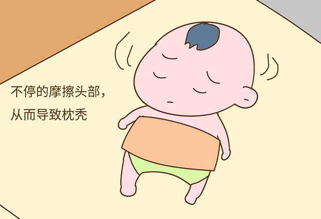 宝宝的后脑勺有一圈没有头发,是缺钙吗?还有这个几原因