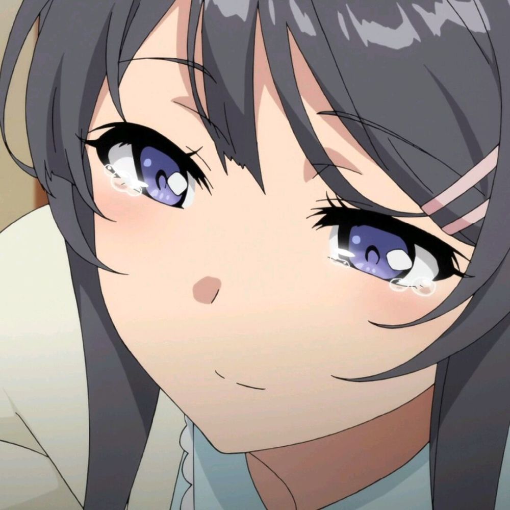 动漫女生头像 你也喜欢麻衣学姐吗
