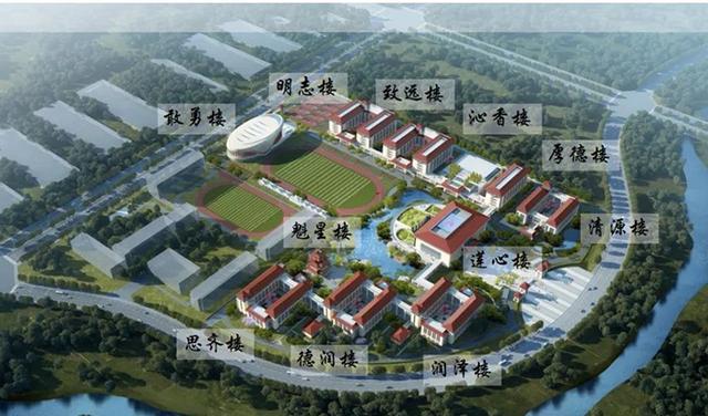高坪第七小学望城校区,位于白塔街道嘉东社区,总规划用地面积约58797