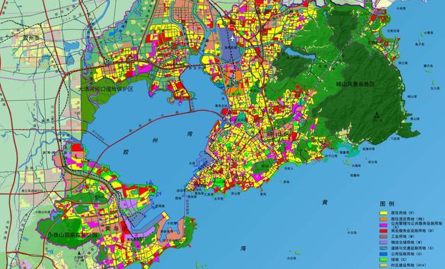 从青岛10年规划图上看哪里买房?这两个区域目前最值得
