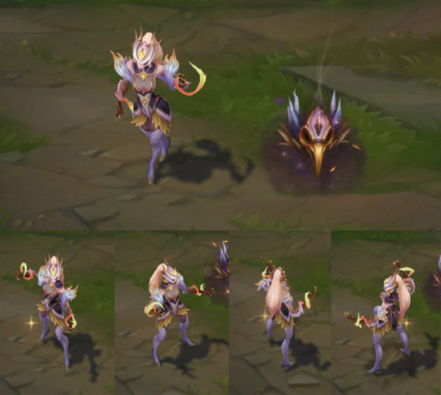 lol至臻系列皮肤再添一员:魔女婕拉登场 技能特效群鸦