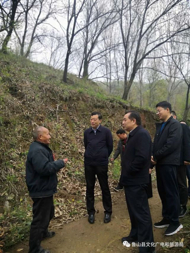 平顶山市政协主席黄庚倜调研熊背乡宝山村乡村旅游工作