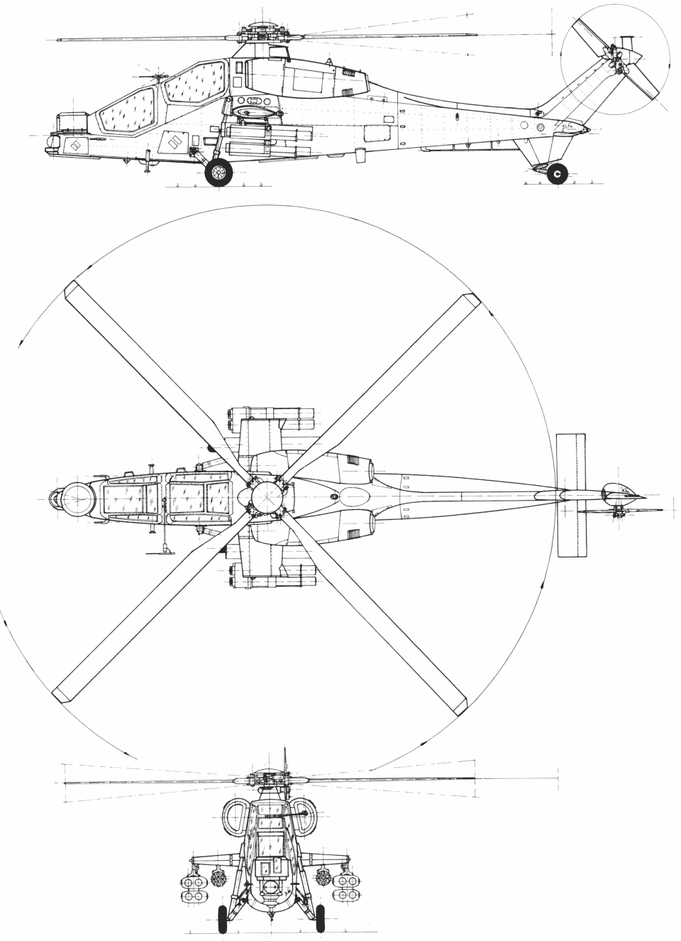 不求美国,意大利自行打造欧洲首款武装直升机——a-129"猫鼬"