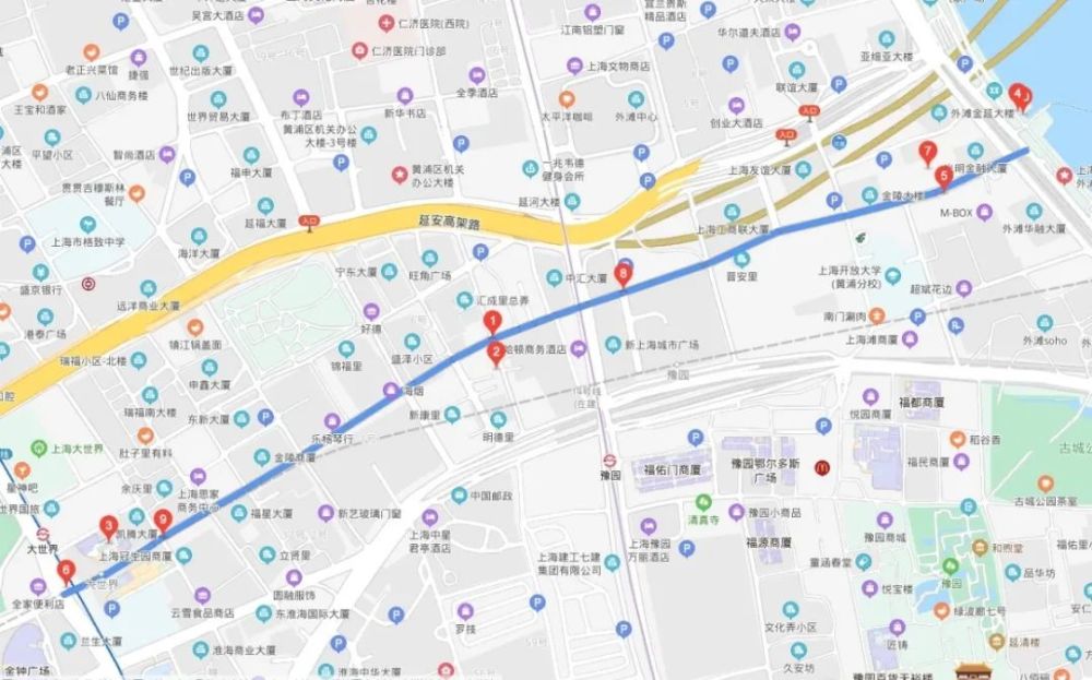 金陵东路,南京东路,淮海中路,四川北路在当时,并称为上世纪九十年代"