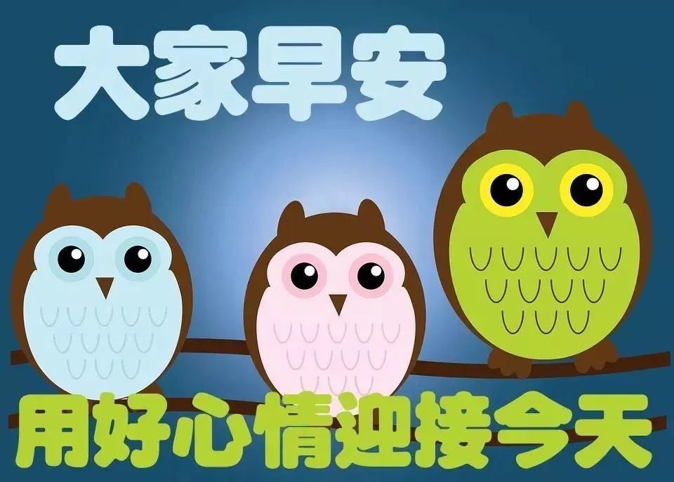 早上好图片大全早晨好动态表情包早安问候语表情图早安经典语录正能量