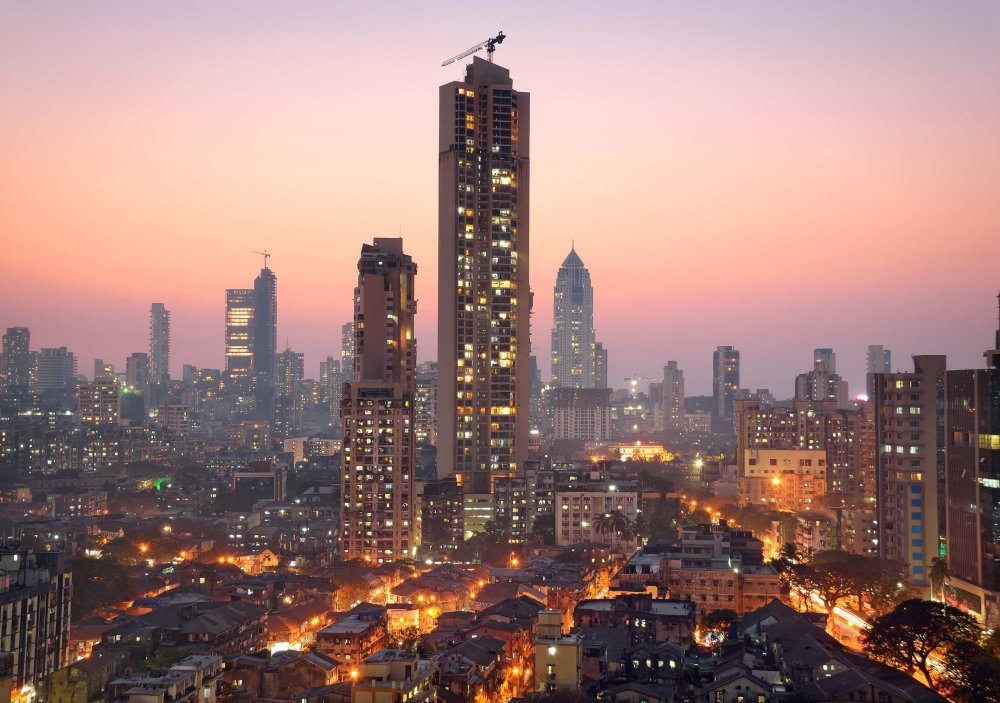 高楼林立的印度最大城市孟买:这样的城市建设,你觉得比上海差吗