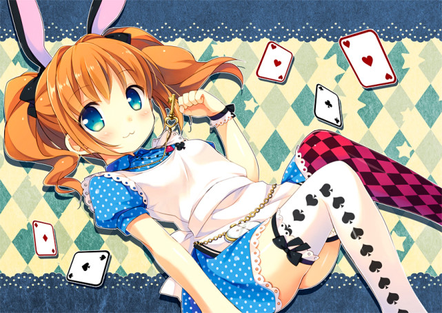 动漫美图插画:把期待静守成一个人的温柔,清淡如水