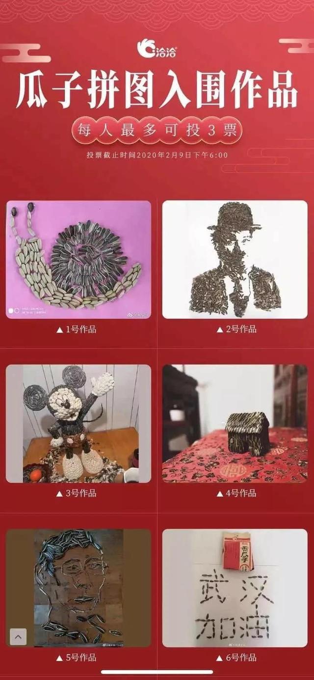 洽洽全球瓜子拼图大赛入围作品