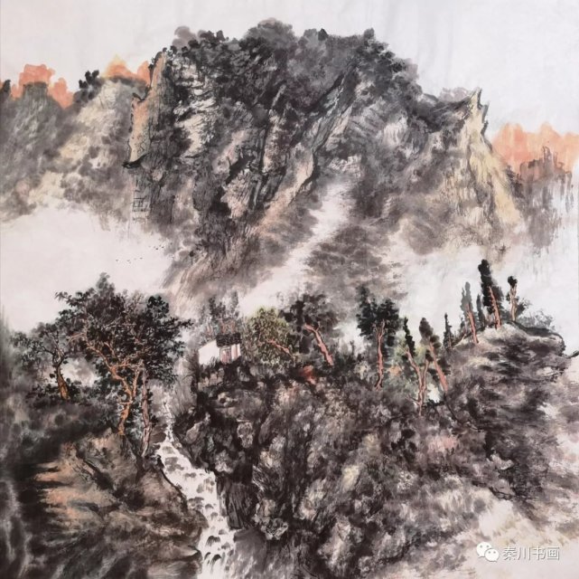 画家李炳成山水画作品欣赏