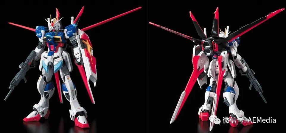 机动战士高达seed destiny』主角真·飞鸟的前期座机立体化,核心飞梭