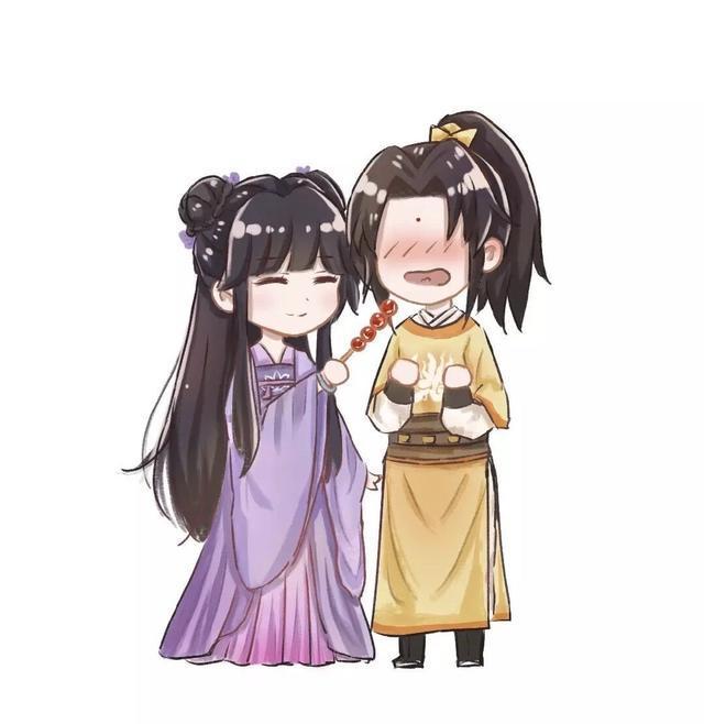 魔道祖师:众人组cp吃糖葫芦,唯有舅舅落单,独与仙子对