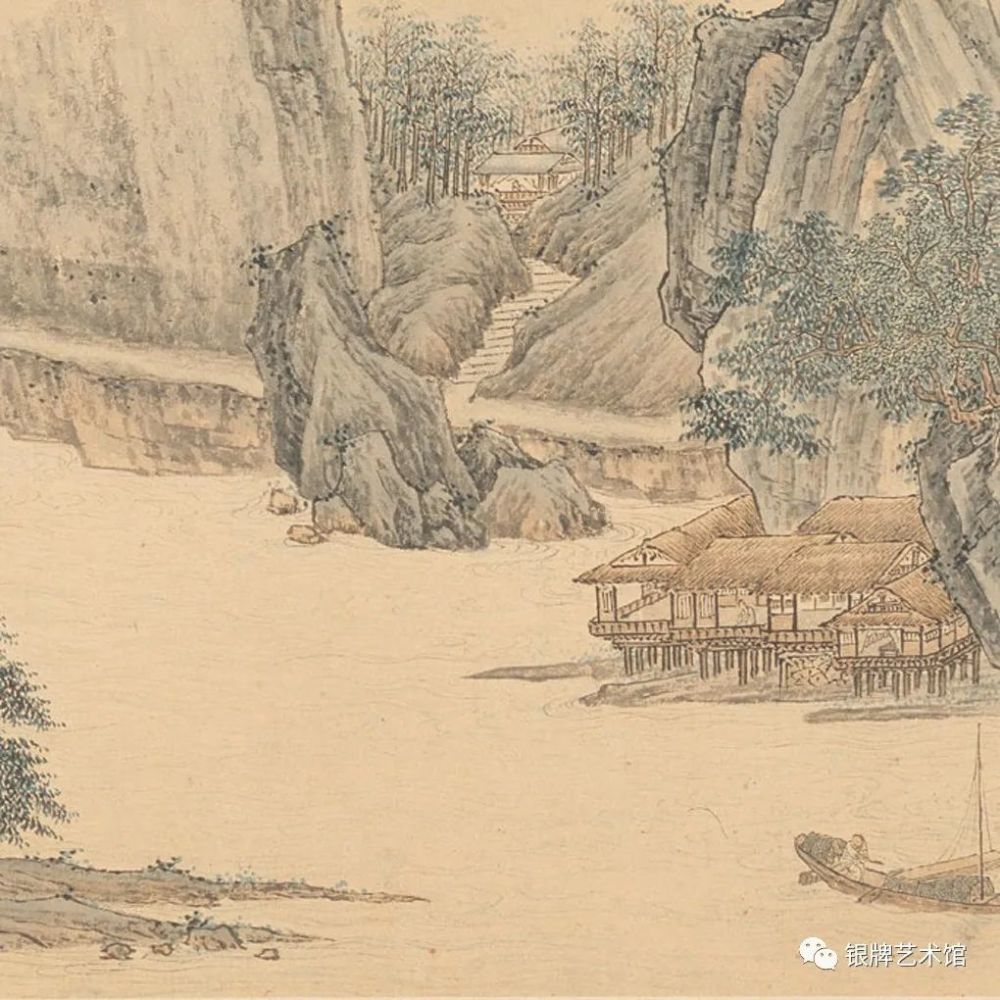 《清江行旅图卷》吴宏-中国名画鉴赏语音讲解