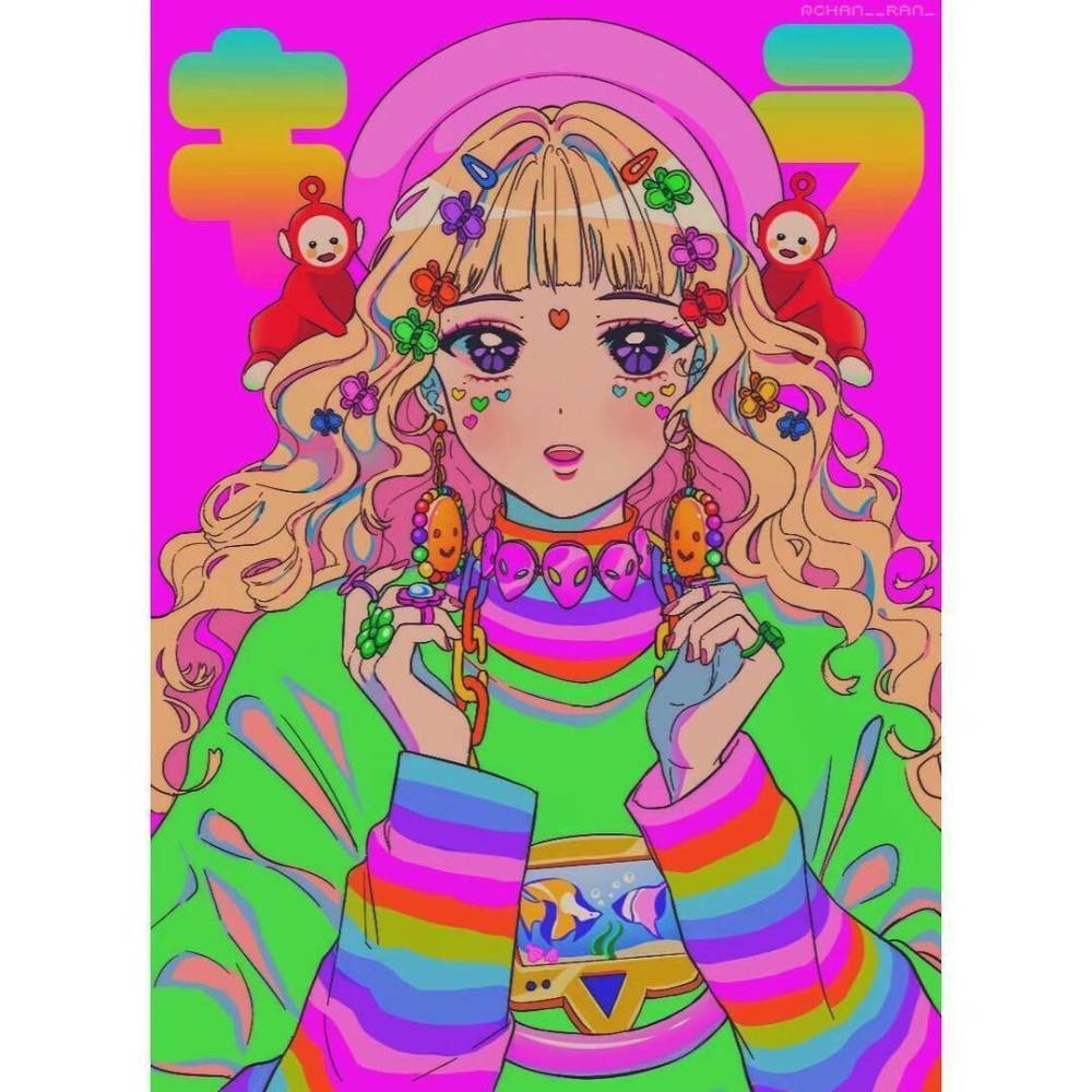 蒸汽波插画师