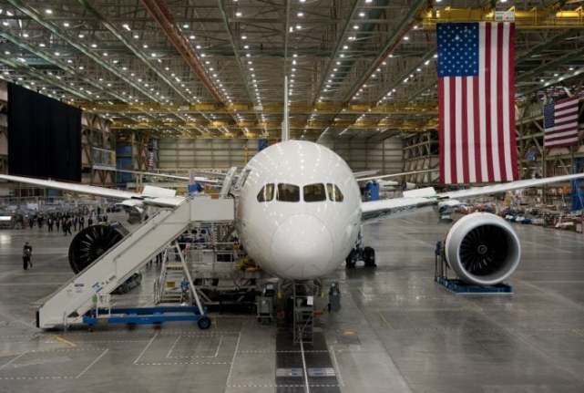 美国波音公司商用飞机生产线已经暂时停摆.