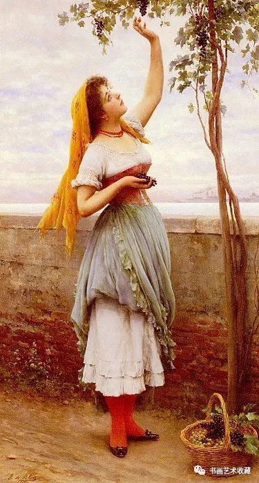 世界油画经典尤金德布拉斯作品选