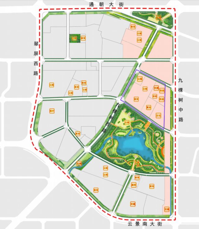 通州这镇公示新地块,商业楼,菜市场,学校全都