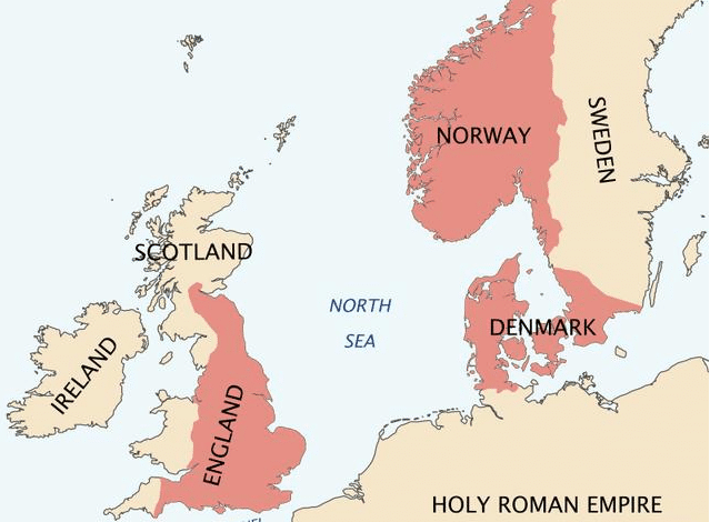 维京人建立的北海帝国