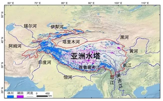 图源:第二次青藏科考队 作为黄河,长江,恒河,湄公河,印度河,萨尔温江