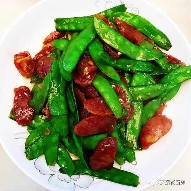 让你筷子停不下来的荷兰豆炒腊肠你吃过吗?赶快来看看吧!