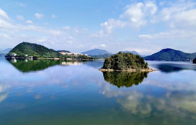 现在的青山湖景区