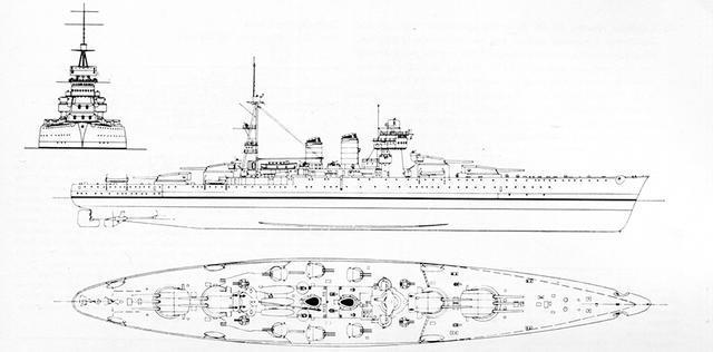 以伟人之名,意大利海军加富尔伯爵级战列舰与加富尔级
