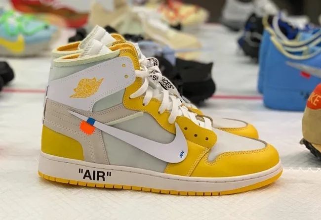 白黄ow x aj1 上脚照首次曝光!颜值太高了!