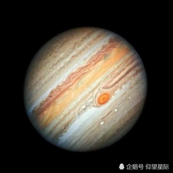 宛如"仙境!木星看起来就像一幅美丽的水彩画,朱诺号帮了大忙