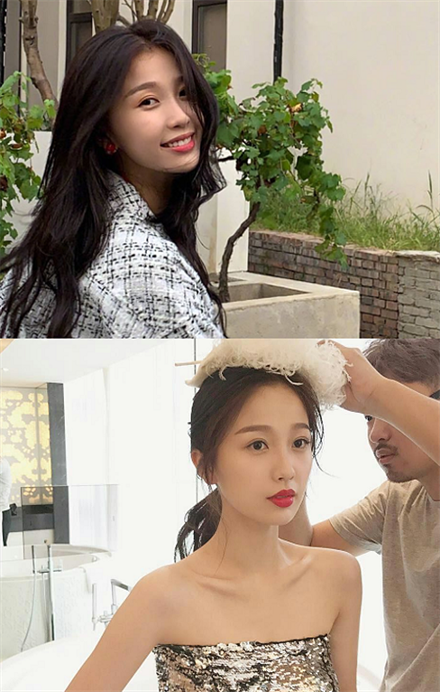 青你2选手穿婚纱:虞书欣时尚,蔡卓宜甜美,看到赵小棠愣住了