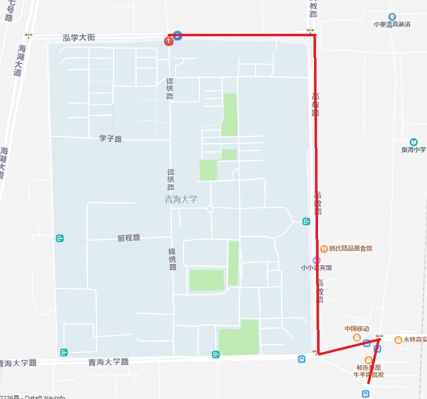 明日起,这两条公交路线进行临时延线调整!