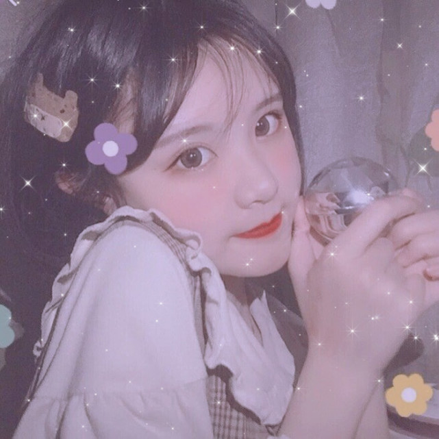 仙气少女心女生头像成年人也只是过期的小朋友呀