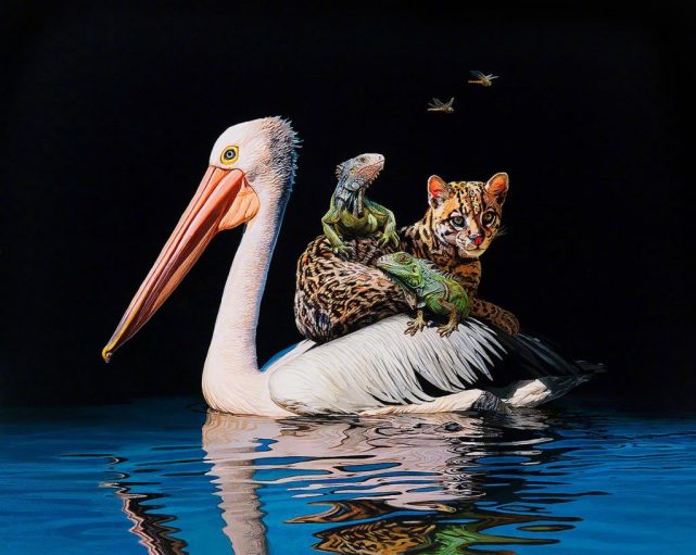 美国画家lisa ericson 超现实主义绘画作品 (来自:博谦斋主人)