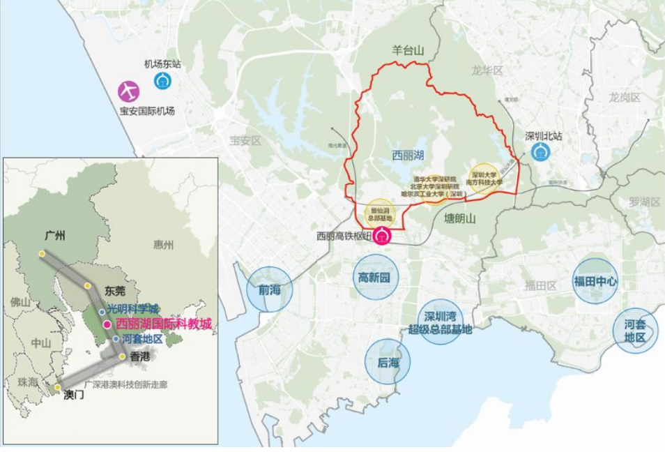 "深圳湾是客厅, 西丽湖则是书房"