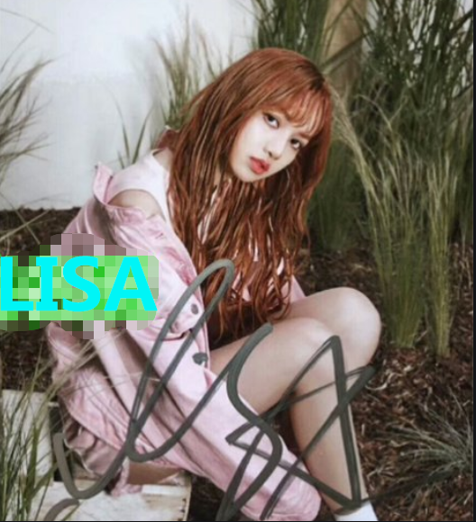 lisa的签名杨颖的签名鞠婧祎的签名看到虞书欣敷衍谁啊