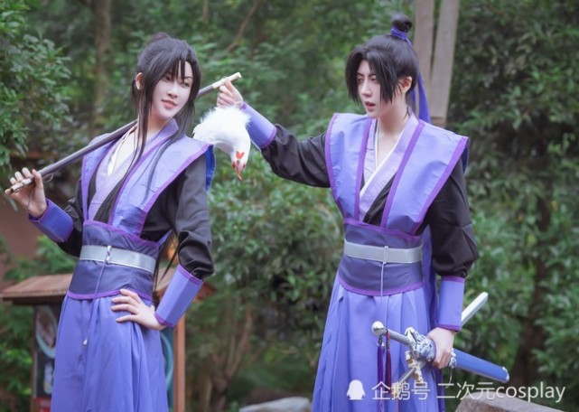 甜且可爱的颜值小天使,《魔道祖师》江澄&魏婴,金子轩cos