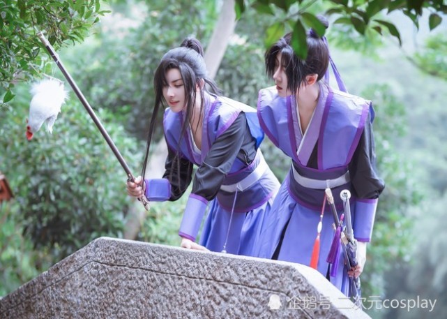 甜且可爱的颜值小天使,《魔道祖师》江澄&魏婴,金子轩cos