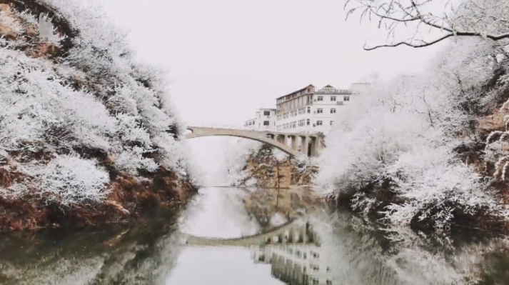 北京这个地方下雪了,每个角度都是绝美的山水画