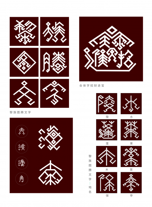 自古以来,各民族文化相互交融,相互促进,相互影响,如今的黎族图腾文字