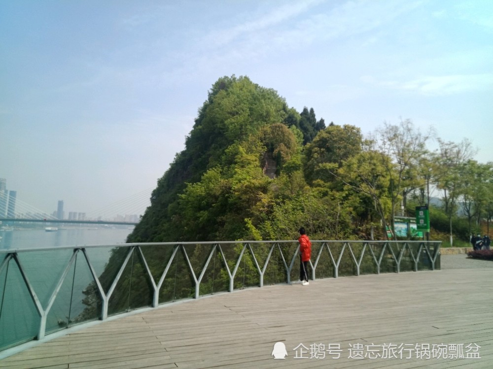 在宜昌点军磨基山公园看长江风景,真美!