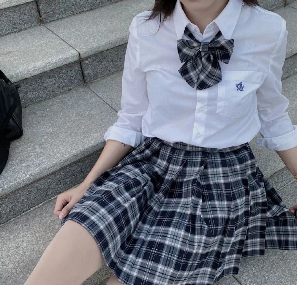 微胖怎么穿jk制服?