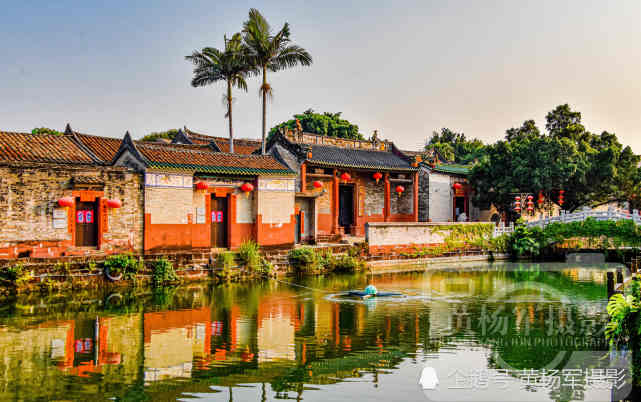 广东东莞茶山镇南社明清古村落,古建筑众多风景美丽如画,看咋样