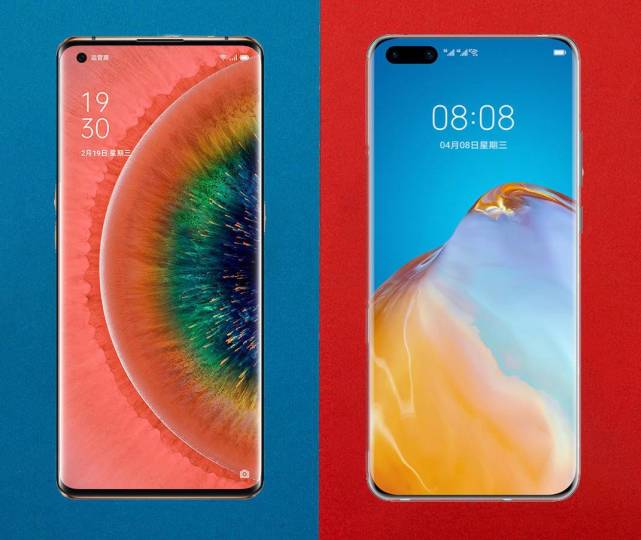 OPPO Find X2系列成屏幕A+阵营扛把子，网友：华为P40系列尴尬了