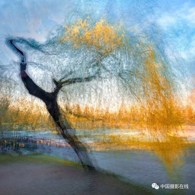 如梵高画作般的多重曝光摄影作品欣赏